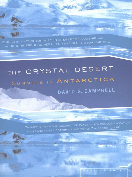 Title details for The Crystal Desert by David G. Campbell - Wait list